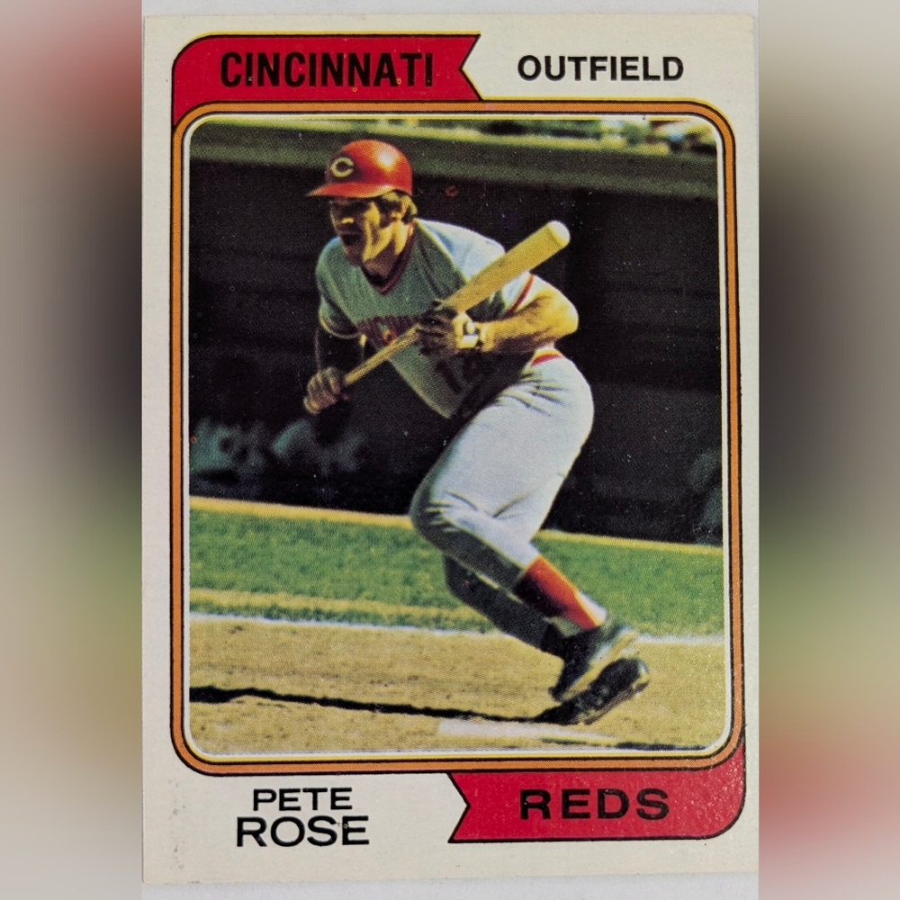 Topps 1974 Pete Rose # 300 Baseball Card
